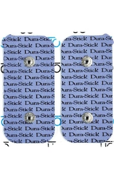 Chattanooga Dura-Stick Plus 5 x 10 CM Çıt Çıtlı Tens Pedi 2 x 2'li Chattanooga Dura-Stick Plus 5 x 10 CM Çıt Çıtlı Tens Pedi 2 x 2'li