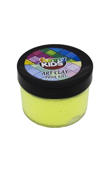 Funny Kids Art Clay Proje Sanat Kili Neon Sarı 576 Funny Kids Art Clay Proje Sanat Kili Neon Sarı 576