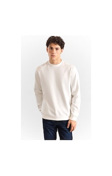 Süvari Beyaz Regular Düz Baskılı Düz Bisiklet Yaka Cepsiz Ribanalı Sweatshirt Sw2013700001-bey Süvari Beyaz Regular Düz Baskılı Düz Bisiklet Yaka Cepsiz Ribanalı Sweatshirt Sw2013700001-bey