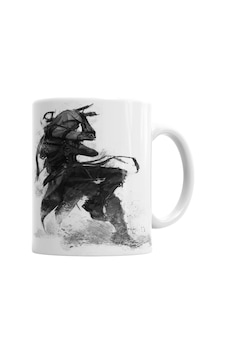 Assassins Creed Dark Black Kupa Bardak Porselen Karışık Assassins Creed Dark Black Kupa Bardak Porselen Karışık