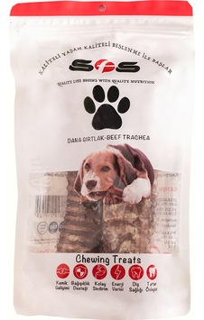 Sfs Kurutulmuş Dana Gırtlak 100 G Sfs Kurutulmuş Dana Gırtlak 100 G