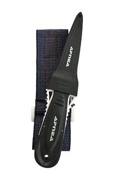 Apnea Attack 9cm Dalış Bıçağı Kol Bantlı Kakıçlı Siyah Apnea Attack 9cm Dalış Bıçağı Kol Bantlı Kakıçlı Siyah