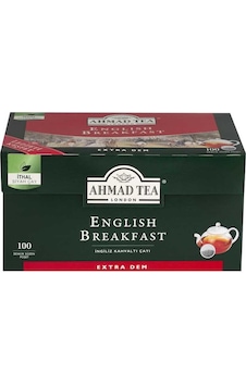 Ahmad Tea London English Breakfast Demlik Poşet Çay 100'lü Ahmad Tea London English Breakfast Demlik Poşet Çay 100'lü