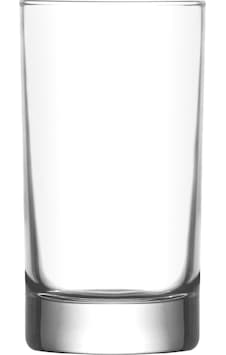 LAV Ada Cam Kahve Yanı Su Bardağı 6 Kişilik 150 ml (Likör/Şerbet Bardağı )