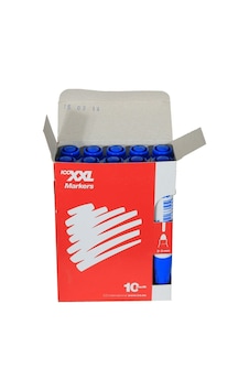 White Board Marker Xxl Beyaz Yazı Tahta Kalemi Mavi 10 Lu White Board Marker Xxl Beyaz Yazı Tahta Kalemi Mavi 10 Lu
