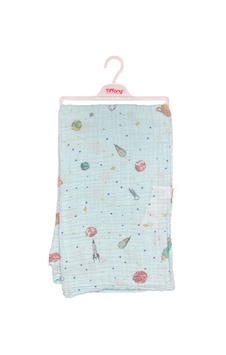 Tiffany Baby Baskılı Müslin Bebek Battaniyesi 79080 Yeşil Tiffany Baby Baskılı Müslin Bebek Battaniyesi 79080 Yeşil