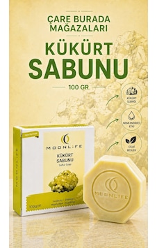 Moonlife Kükürt  Sabunu 100 G
