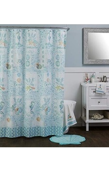 Skl Home By Saturday Knight Ltd. South Seas Sabunluk, Reçine, Turkuaz/beyaz, Losyon/sabun Dispenseri 12 Izgara