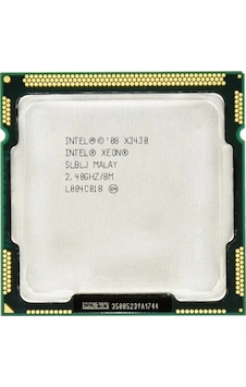 Xeon X3430 2.4 Ghz 8 MB Cache 1156 Pin Tray İşlemci Xeon X3430 2.4 Ghz 8 MB Cache 1156 Pin Tray İşlemci