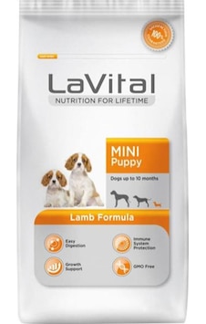 La Vital Mini Puppy Küçük Irk Kuzulu Yavru Köpek Maması 1500 G La Vital Mini Puppy Küçük Irk Kuzulu Yavru Köpek Maması 1500 G