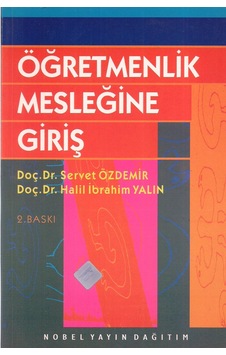 Öğretmenlik Mesleğine Giriş N11.15981 Öğretmenlik Mesleğine Giriş N11.15981