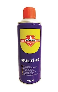 Börfh Multi-40 Pas Sökücü Yağlayıcı Sprey 400Ml Börfh Multi-40 Pas Sökücü Yağlayıcı Sprey 400Ml