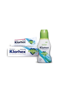 DentaSave Klorhex Diş Eti Bakımı Diş Macunu 75 ML + Ağız Bakım Suyu 300 ML DentaSave Klorhex Diş Eti Bakımı Diş Macunu 75 ML + Ağız Bakım Suyu 300 ML