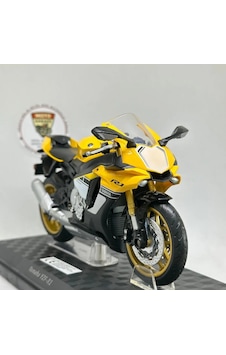 Yamaha Yzf-r1 1:12 Stantsız Diecast Model Sarı - Lisanslı Motosiklet Yamaha Yzf-r1 1:12 Stantsız Diecast Model Sarı - Lisanslı Motosiklet