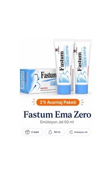 Fastum Ema Zero Emülsiyon Jel 50 Ml 2 Adet