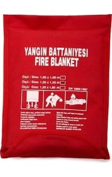 Oto Araç Ev Tipi Yangın Battaniyesi