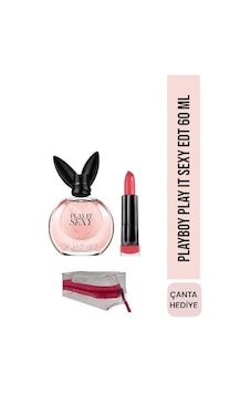 Playboy Play It Sexy Edt 60 Ml+max Factor Matte Lipstick 15 Flame Çiçek Playboy Play It Sexy Edt 60 Ml+max Factor Matte Lipstick 15 Flame Çiçek