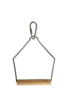 Beeztees Eastland Ahşap Kuş Salıncağı, Kahverengi, 7.5 Cm