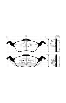 Sangsın Sp1259 Ön Fren Balata Ford Focus 1.4l 1.6l 1.8l 2.0l 98-04 Tamt2k021fcs-1075558-98ab2k021ag Sangsın Sp1259 Ön Fren Balata Ford Focus 1.4l 1.6l 1.8l 2.0l 98-04 Tamt2k021fcs-1075558-98ab2k021ag
