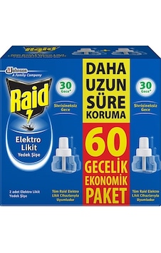 Raid Elektro Likit 42 Ml 60 Gece Raid Elektro Likit 42 Ml 60 Gece