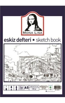 Mona Lisa Eskiz Defteri A5 120 Gr - 50 Yaprak Mona Lisa Eskiz Defteri A5 120 Gr - 50 Yaprak