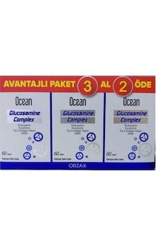 Ocean Glucosamine Complex 3 x 60 Tablet Ocean Glucosamine Complex 3 x 60 Tablet