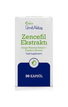 Dr. Ümit Aktaş Zencefil Ekstraktı 30 Kapsül