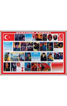 70X100 Atatürk Köşesi Panosu 70X100 Atatürk Köşesi Panosu