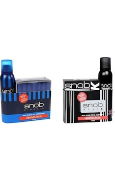 Snob Classic Erkek Parfüm Seti EDT 100 ML + Black Parfüm Seti EDT 100 ML Snob Classic Erkek Parfüm Seti EDT 100 ML + Black Parfüm Seti EDT 100 ML
