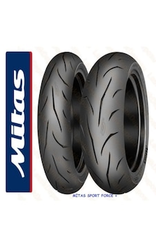 Mitas 110/70-17 54h 150/60-17 66h Sport Force Plus Ön Arka Set Mitas 110/70-17 54h 150/60-17 66h Sport Force Plus Ön Arka Set