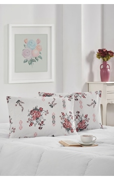 Marla Home 2'li Yastık Kılıfı Pamuklu 50x70 Cm Kremrose Krem Rose Marla Home 2'li Yastık Kılıfı Pamuklu 50x70 Cm Kremrose Krem Rose