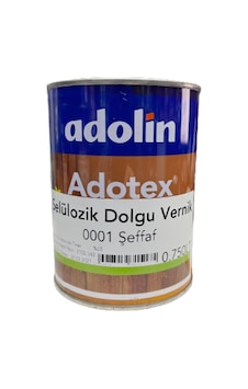 Adolin Selülozik Dolgu Vernik 0.75 Kg Adolin Selülozik Dolgu Vernik 0.75 Kg