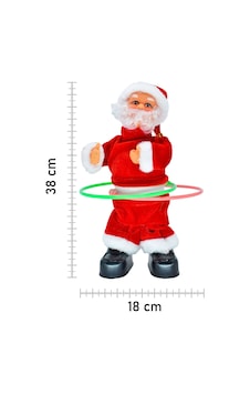 Waldern Hulahop Müzikli Noel Baba Süs Waldern Hulahop Müzikli Noel Baba Süs