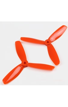 50x4,5mm Kırmızı 3 Bıçaklı Drone Pervanesi Seti
