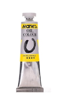 Maries Yellow Pale 50 Ml E1384-22 Yağlı Boya 3'lü Paket Çok Renkli