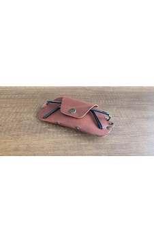 Sumerian Leather Craft Deri Gözlük Kılıfı Tarçın + Anahtarlık Sumerian Leather Craft Deri Gözlük Kılıfı Tarçın + Anahtarlık