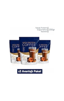 Shazel Yüksek Proteinli Soğuk Kahve Karamel Aromalı Doypack 200 Gr 3 Adet 200 G Shazel Yüksek Proteinli Soğuk Kahve Karamel Aromalı Doypack 200 Gr 3 Adet 200 G