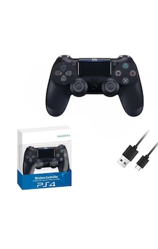 Trio Tr901s Siyah Doubleshock 4 Kablosuz Titreşimli Ps4 Oyun Kolu Trio Tr901s Siyah Doubleshock 4 Kablosuz Titreşimli Ps4 Oyun Kolu