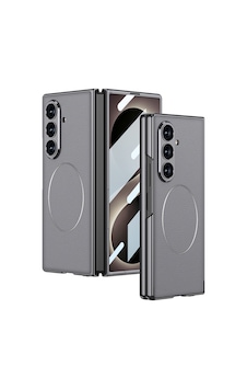 Samsung Galaxy Uyumlu Z Fold 8 Ultra Kılıf M-safe Şarj Özellikli Fiber Dizayn Sert Pc Kapak Kpt-10 Gri Samsung Galaxy Uyumlu Z Fold 8 Ultra Kılıf M-safe Şarj Özellikli Fiber Dizayn Sert Pc Kapak Kpt-10 Gri
