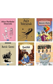 Duvarın Ardı Dünyanın Son İnsanları Ortaokul 6 Kitap Set Duvarın Ardı Dünyanın Son İnsanları Ortaokul 6 Kitap Set