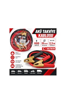 Takviye Kablosu 600 Amper 2,3 Mtr Yerlı - 639038991