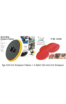 Cırtlı Disk Zımpara Tabanı 180 Mm 20 Ad 1 Koli