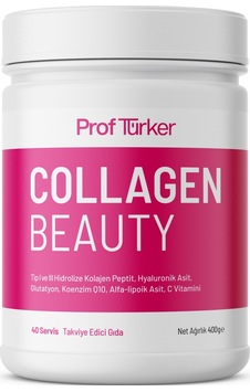 Proftürker Collagen Beauty 400 G- Kolajen- Hyaluronik Asit- Gluta Proftürker Collagen Beauty 400 G- Kolajen- Hyaluronik Asit- Gluta