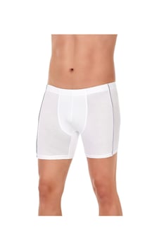 Star 101 Modal Biyeli Erkek Boxer Beyaz Star 101 Modal Biyeli Erkek Boxer Beyaz