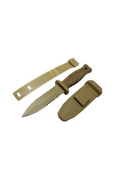 Muhtelif Gerber Knives S30v Haki Av Bıçağı 22cm - Testere Detaylı, Kılıflı Muhtelif Gerber Knives S30v Haki Av Bıçağı 22cm - Testere Detaylı, Kılıflı