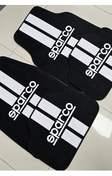 Sparco Siyah Dört Parca Paspas Sparco Siyah Dört Parca Paspas