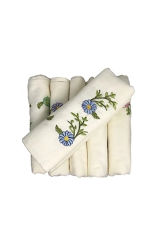 Bulteks Nakışlı Kadife Desen 2 Havlu 30x50 4 Renk Bulteks Nakışlı Kadife Desen 2 Havlu 30x50 4 Renk