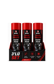 3 Adet Newmix Tampon-plastik Yenileyici 500 Ml Aerosol