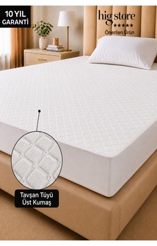 Tavşan Tüyü Peluş Sıvı Su Geçirmez Ultra Yumuşak Sessiz Fitted Tasarım Tek Çift Battal Boy Yatak Koruyucu Alez Bklv003 Beyaz Tavşan Tüyü Peluş Sıvı Su Geçirmez Ultra Yumuşak Sessiz Fitted Tasarım Tek Çift Battal Boy Yatak Koruyucu Alez Bklv003 Beyaz