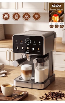Scm-3036 Pro 20 Bar Espresso Makinesi, 7 Kahve, Süt Hazneli, Kapsül Uyumlu